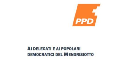 Assemblea straordinaria del Distretto PPD del Mendrisiotto